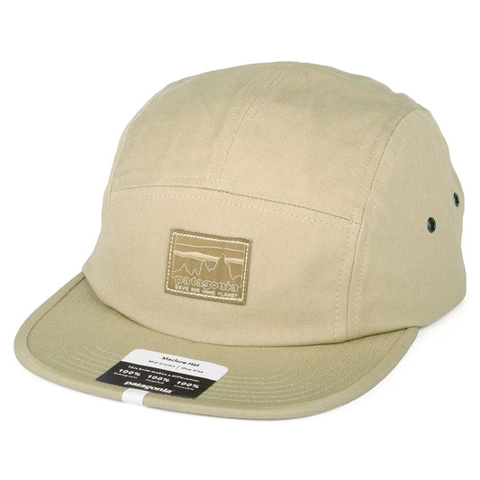 Patagonia Hats 73 Skyline Maclure Organic Cotton 5 Panel Cap - Khaki