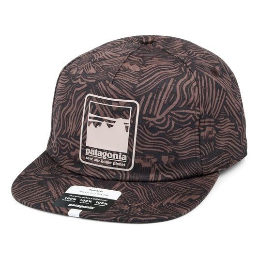 Patagonia Hats Alpine Icon Funfarer Organic Cotton Baseball Cap - Brown