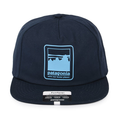 Patagonia Hats Alpine Icon Funfarer Organic Cotton Baseball Cap - Navy Blue