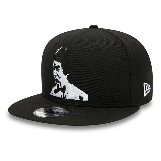 New Era 9FIFTY Bruce Lee Snapback Cap - Black