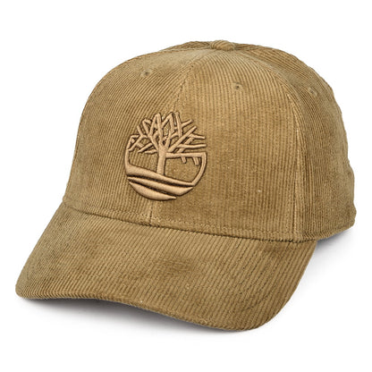Timberland Hats Corduroy Logo Baseball Cap - Tan