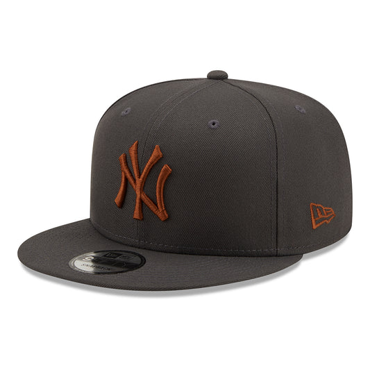 New Era 9FIFTY New York Yankees Snapback Cap -MLB League Essential - Graphite