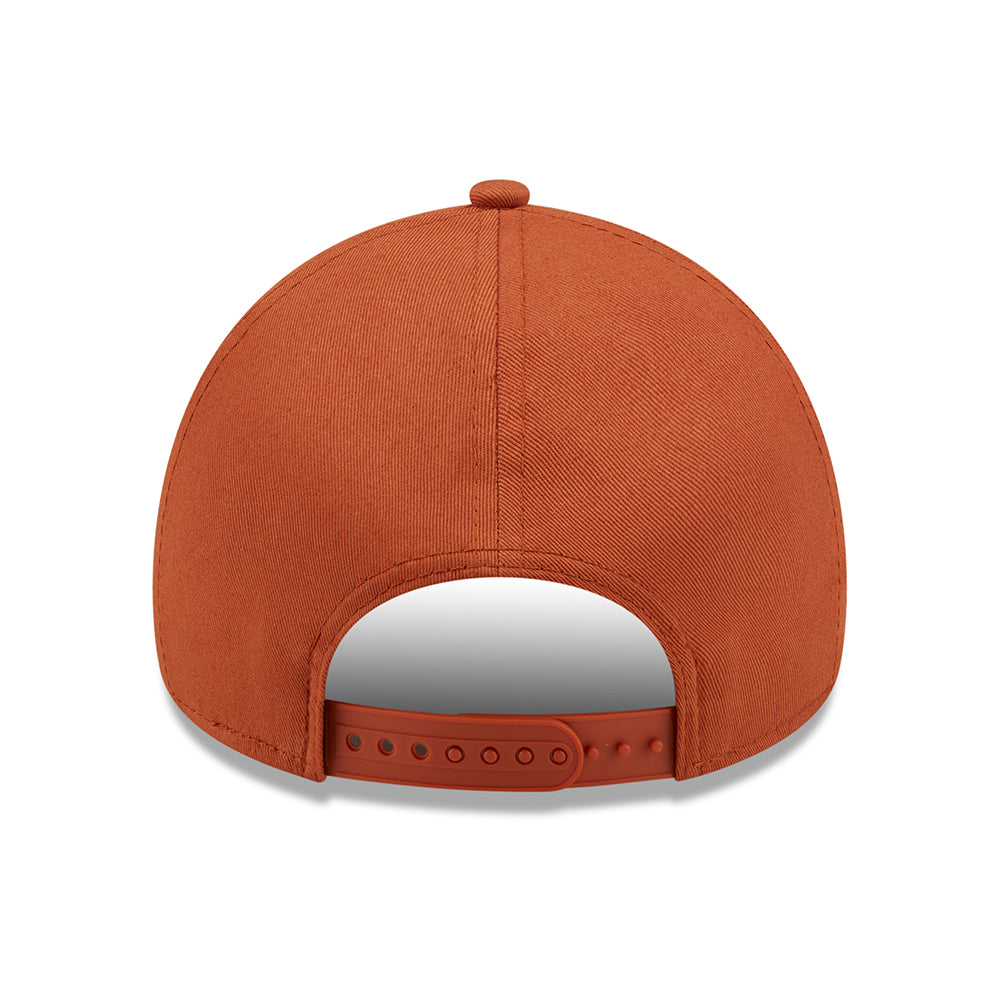 New Era 39THIRTY New York Yankees Baseball Cap - Colour Essential - Burnt Orange-White