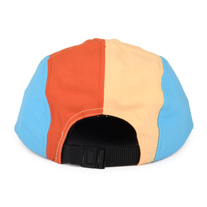 Timberland Hats Colorblock 5 Panel Cap - Black-Orange-Light Blue