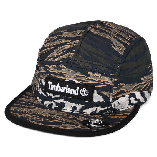 Timberland Hats Spring Grove Tiger Print 5 Panel Cap - Camouflage