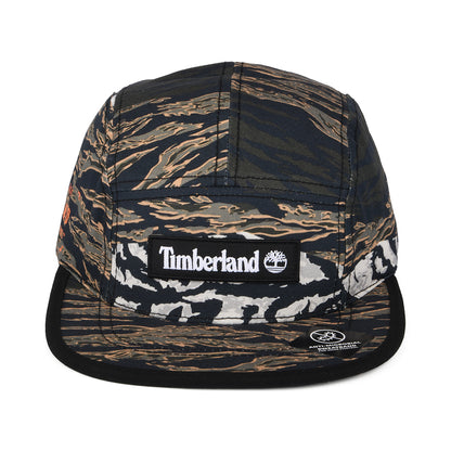 Timberland Hats Spring Grove Tiger Print 5 Panel Cap - Camouflage