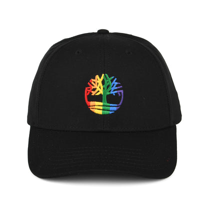 Timberland Hats Rainbow Baseball Cap - Black