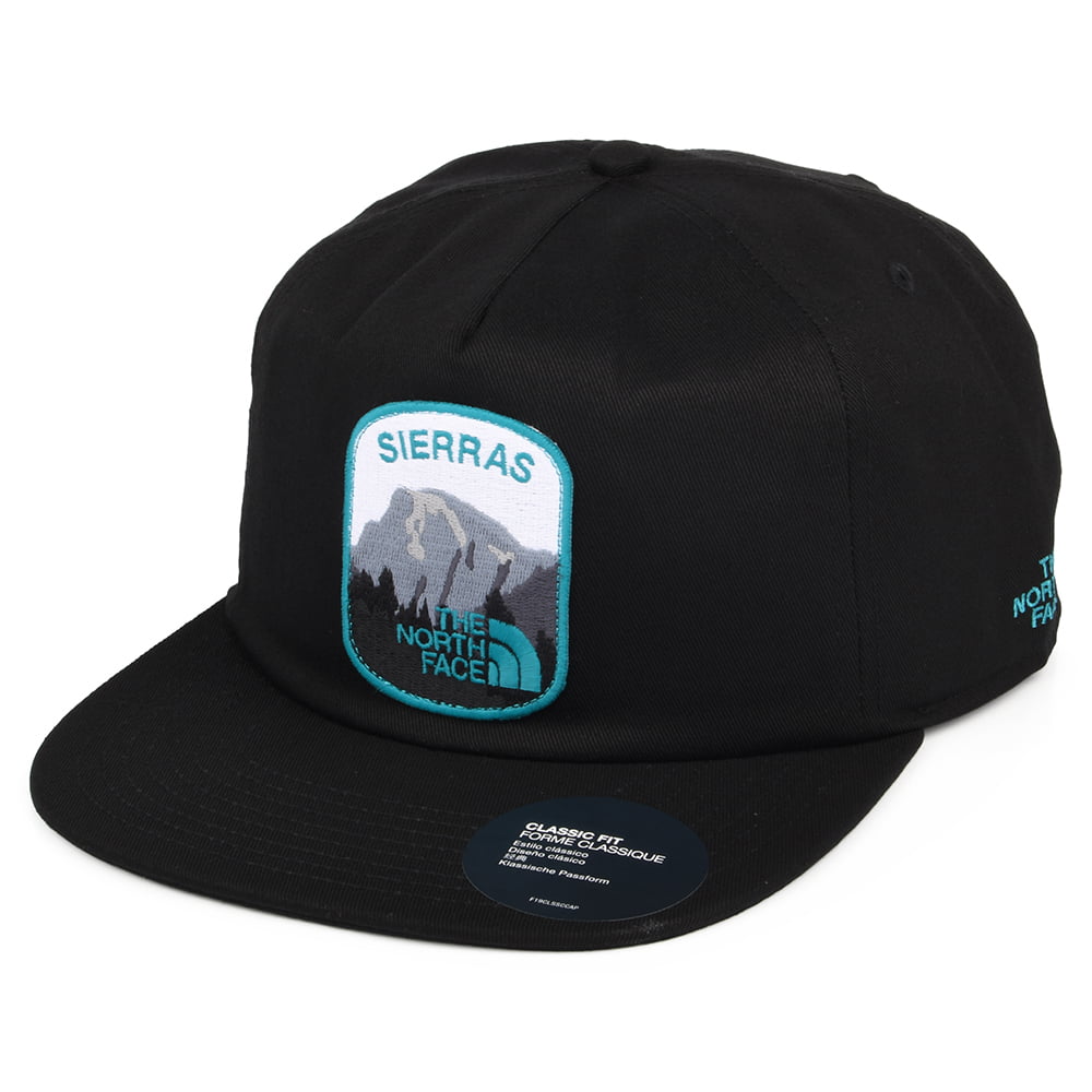 The North Face Hats Embroidered Earthscape Snapback Cap - Black