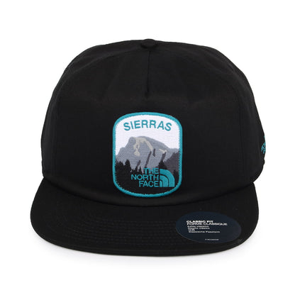 The North Face Hats Embroidered Earthscape Snapback Cap - Black
