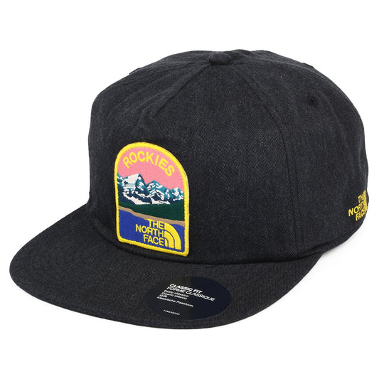 The North Face Hats Embroidered Earthscape Snapback - Dark Grey Heather