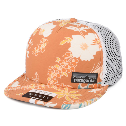 Patagonia Hats Climb Hike Surf Duckbill Trucker Cap - Peach