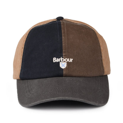 Barbour Hats Laytham Cotton Baseball Cap - Green-Olive-Navy