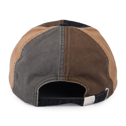 Barbour Hats Laytham Cotton Baseball Cap - Green-Olive-Navy