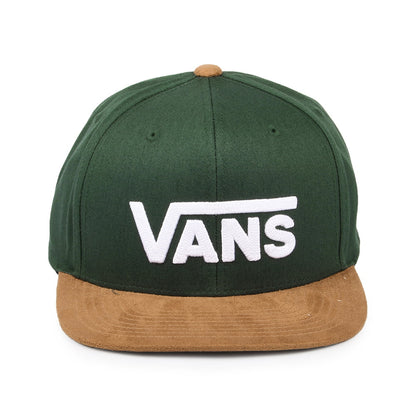 Vans Hats Drop V II Snapback Cap - Forest-Tan