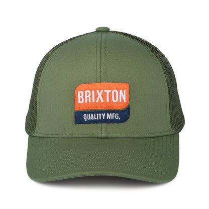 Brixton Hats Scoop X MP Trucker Cap - Olive