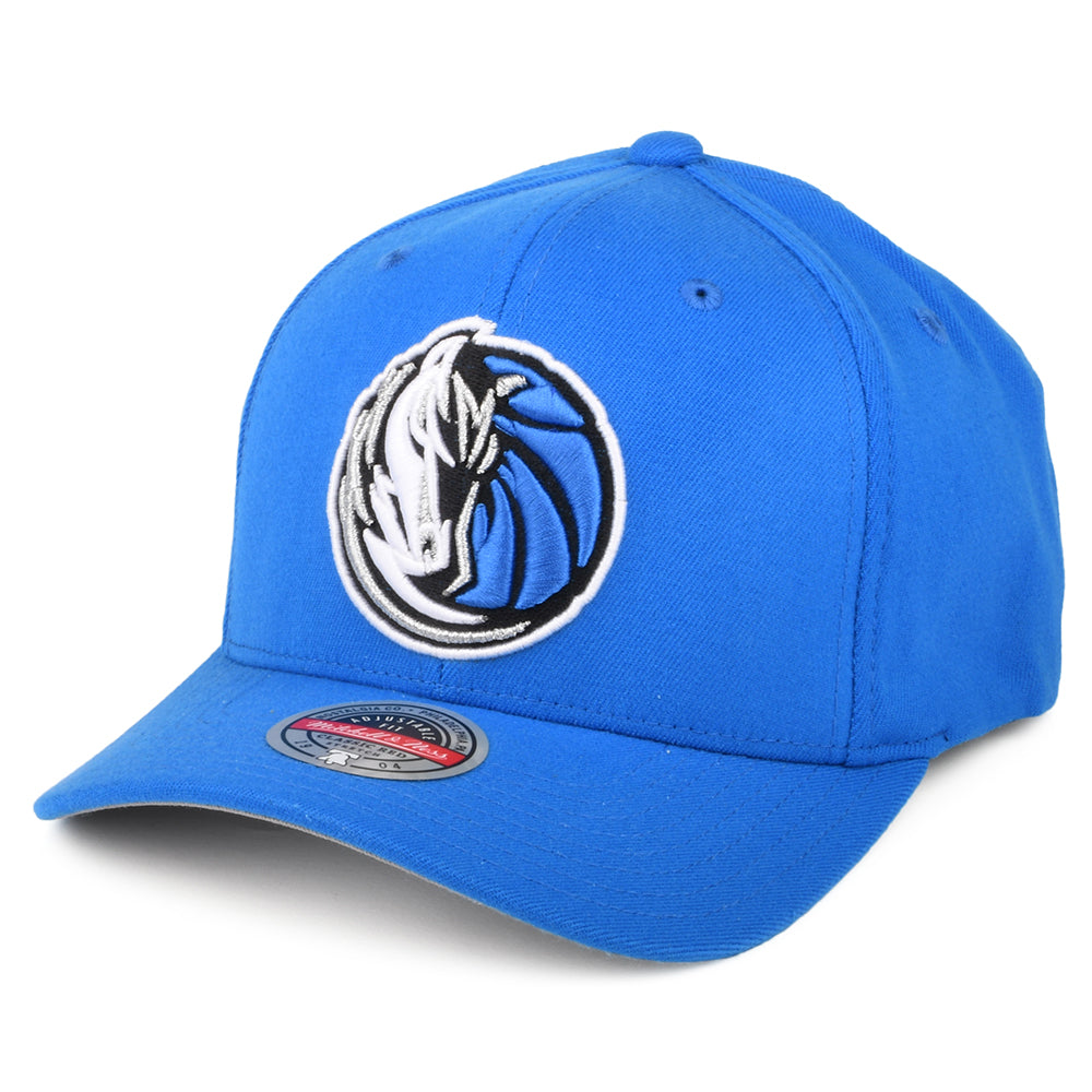 Mitchell & Ness Dallas Mavericks Snapback Cap - NBA Team Ground Stretch - Blue