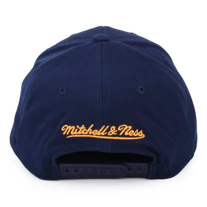 Mitchell & Ness Utah Jazz Snapback Cap - NBA Team Ground Stretch - Navy Blue