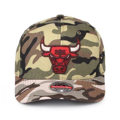 Mitchell & Ness Chicago Bulls Snapback Cap - NBA Woodland Desert Stretch - Camouflage