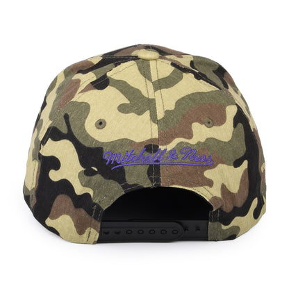 Mitchell & Ness L.A. Lakers Snapback Cap - NBA Woodland Desert Stretch - Camouflage