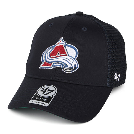 47 Brand Colorado Avalanche Trucker Cap - NHL Branson MVP - Navy Blue