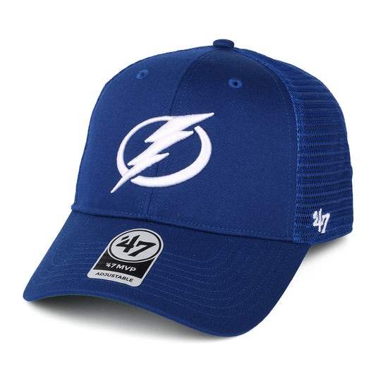 47 Brand Tampa Bay Lightning Trucker Cap - NHL Branson MVP - Royal Blue