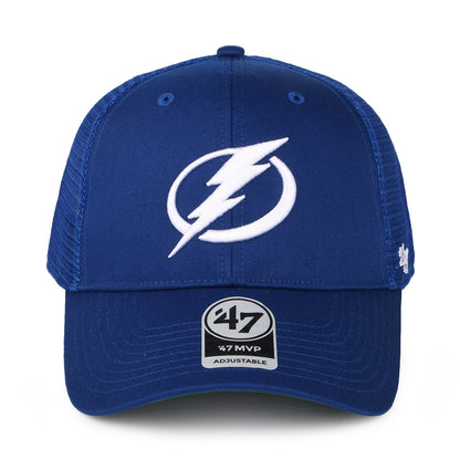 47 Brand Tampa Bay Lightning Trucker Cap - NHL Branson MVP - Royal Blue