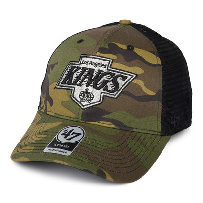 47 Brand L.A. Kings Trucker Cap - NHL Camo Branson MVP - Camouflage