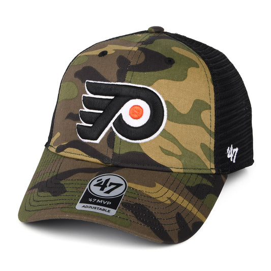 47 Brand Philadelphia Flyers Trucker Cap - NHL Camo Branson MVP - Camouflage