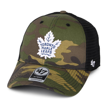 47 Brand Toronto Maple Leafs Trucker Cap - NHL Camo Branson MVP - Camouflage
