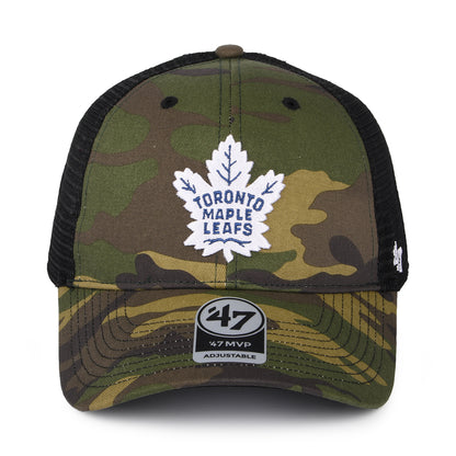 47 Brand Toronto Maple Leafs Trucker Cap - NHL Camo Branson MVP - Camouflage