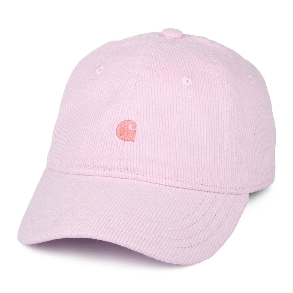 Carhartt WIP Hats Harlem Corduroy Baseball Cap - Light Pink