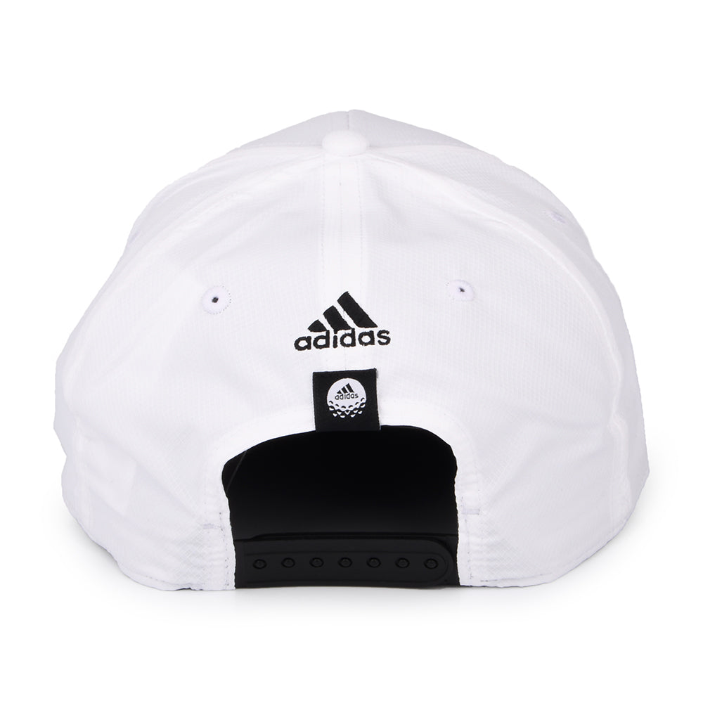 Adidas Hats Golf Tour 3 Stripes Recycled Baseball Cap - White