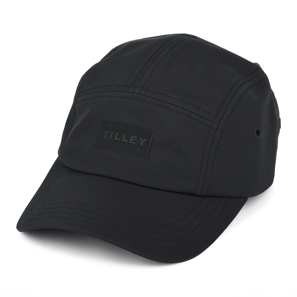 Tilley Hats Recycled Water Repellent 5 Panel Cap - Black