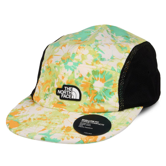 The North Face Hats Class V Camp 5 Panel Cap - Yellow-Black-Multi