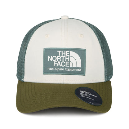 The North Face Hats Mudder Recycled Trucker Cap - Cream-Olive