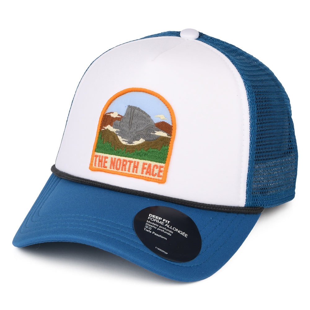The North Face Hats Valley Trucker Cap - Mid Blue-White