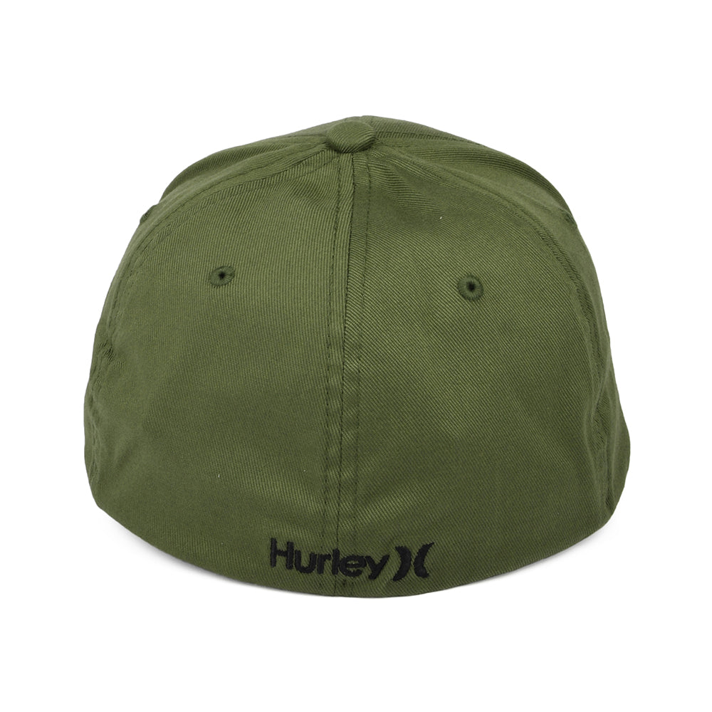 Hurley Hats One & Only Flexfit Baseball Cap - Olive