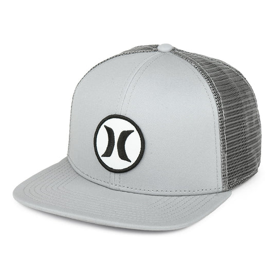 Hurley Hats Circle Trucker Cap - Grey