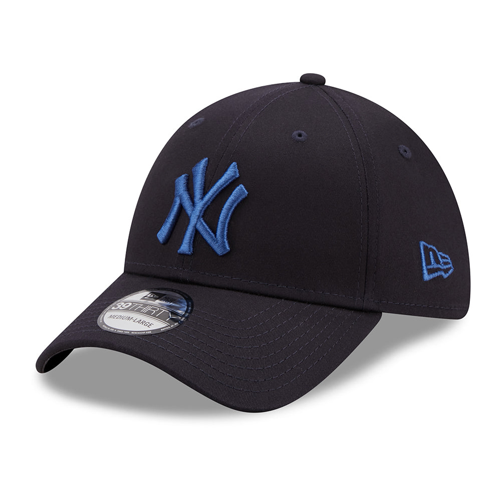 New Era 39THIRTY New York Yankees Baseball Cap - MLB League Essential - Navy-Blue
