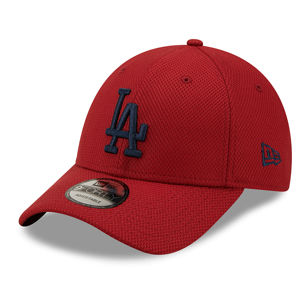 New Era 9FORTY L.A. Dodgers Baseball Cap - MLB Diamond Era - Wine