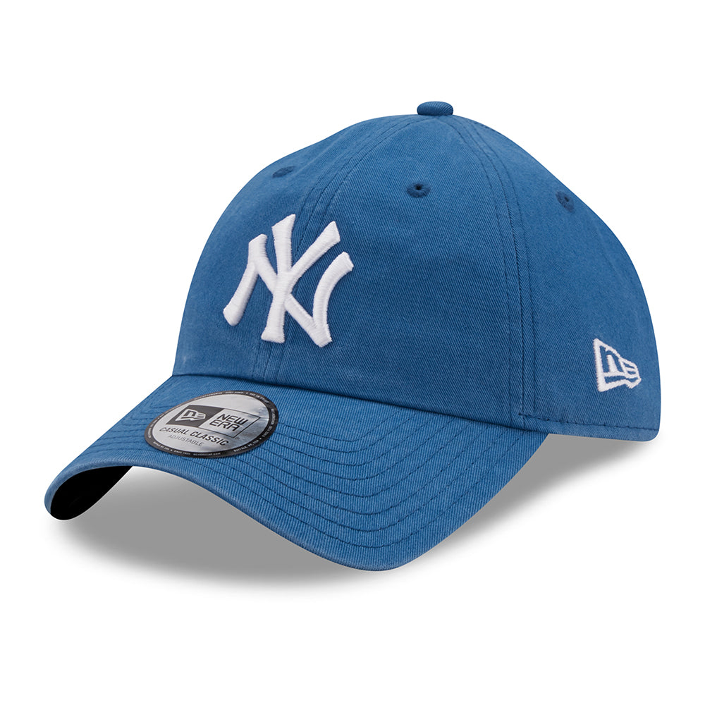 New Era 9TWENTY New York Yankees Baseball Cap - MLB Casual Classic - Blue-White