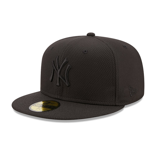 New Era 59FIFTY New York Yankees Baseball Cap - MLB Diamond Era - Black