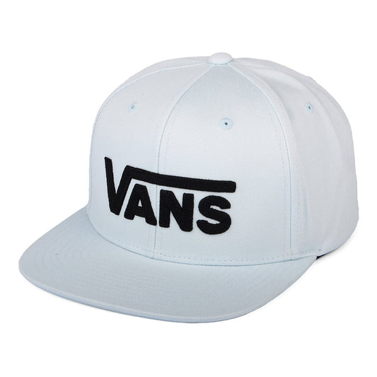 Vans Hats Drop V II Cotton Snapback Cap - Sky Blue