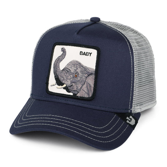 Goorin Big Baby Trucker Cap - Navy Blue