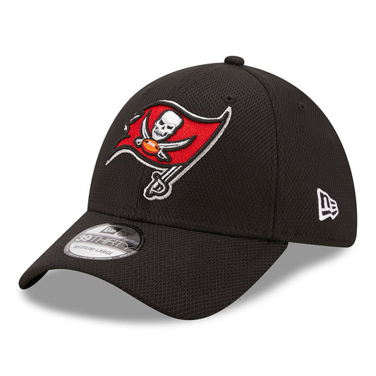 New Era 39THIRTY Tampa Bay Buccaneers Baseball Cap - NFL Diamond Era - Black