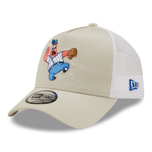 New Era Patrick Star A-Frame Trucker Cap - Sporty Sponge - Stone