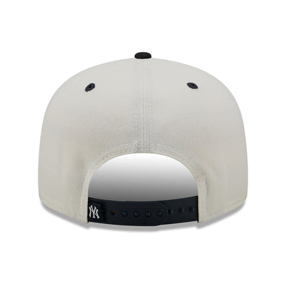New Era 9FIFTY New York Yankees Baseball Cap - MLB White Crown - White-Navy
