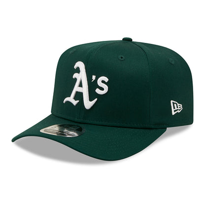 New Era 9FIFTY Oakland Athletics Stretch Snapback Cap - MLB Team Colour - Dark Green