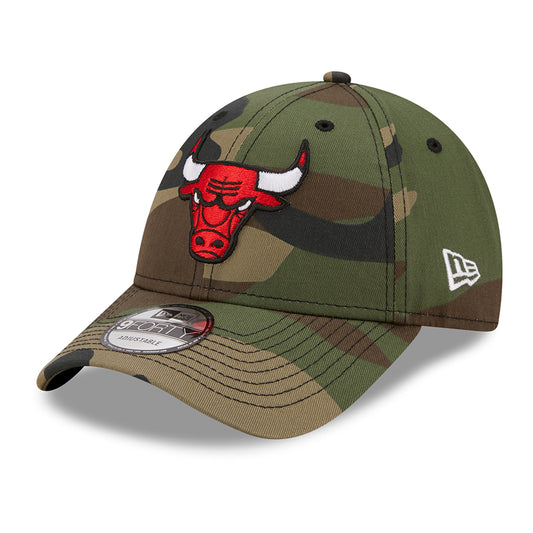 New Era 9FORTY Chicago Bulls Baseball Cap - NBA Camo - Camouflage