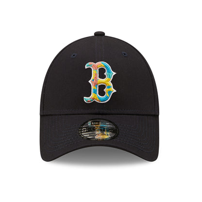 New Era 9FORTY Boston Red Sox Baseball Cap - MLB Camo Infill - Navy Blue